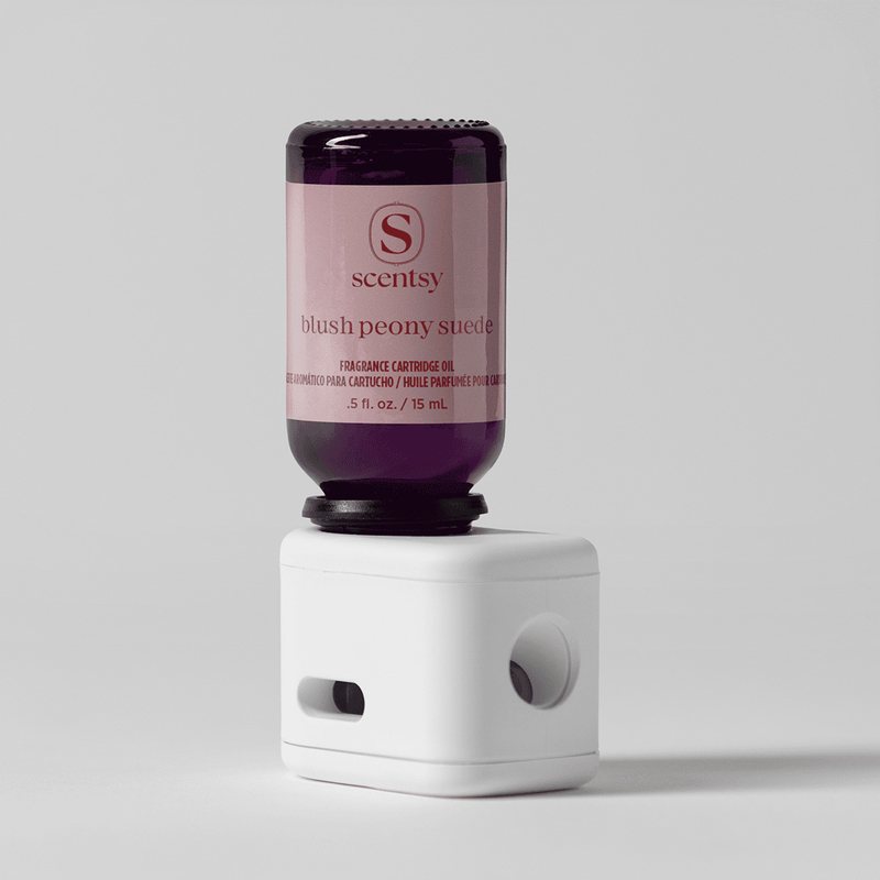 Blush Peony Suede Scentsy Solo fragrance cartridge