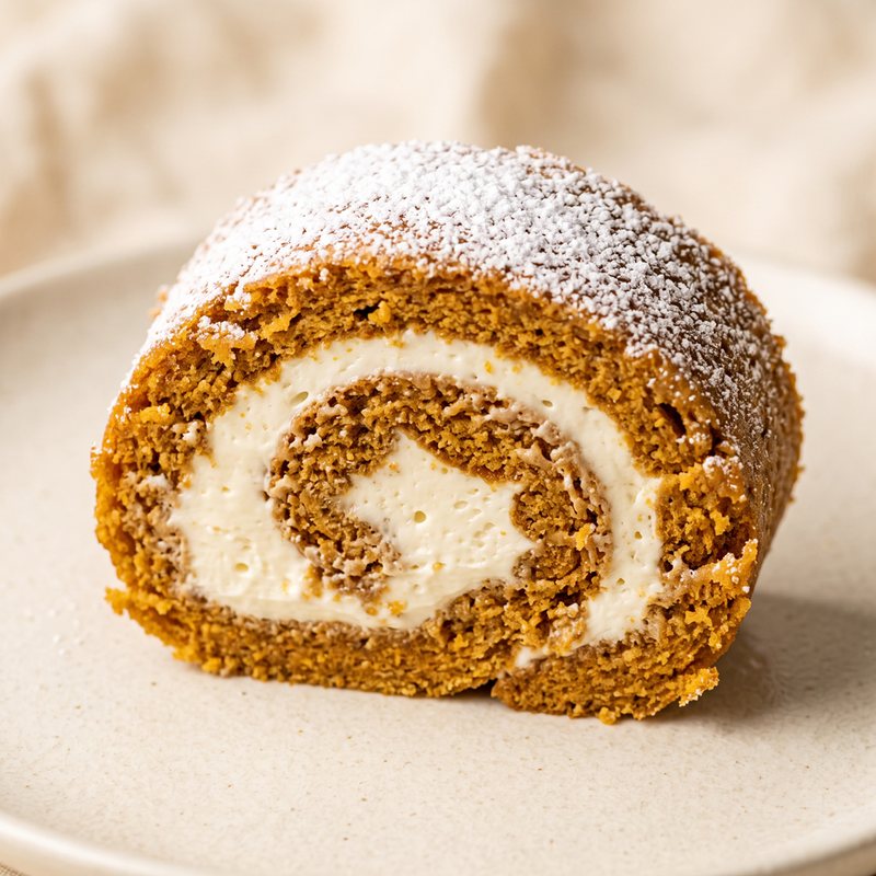 Pumpkin Roll scent notes composition — Creamy pumpkin, yellow cake, pecan, spice